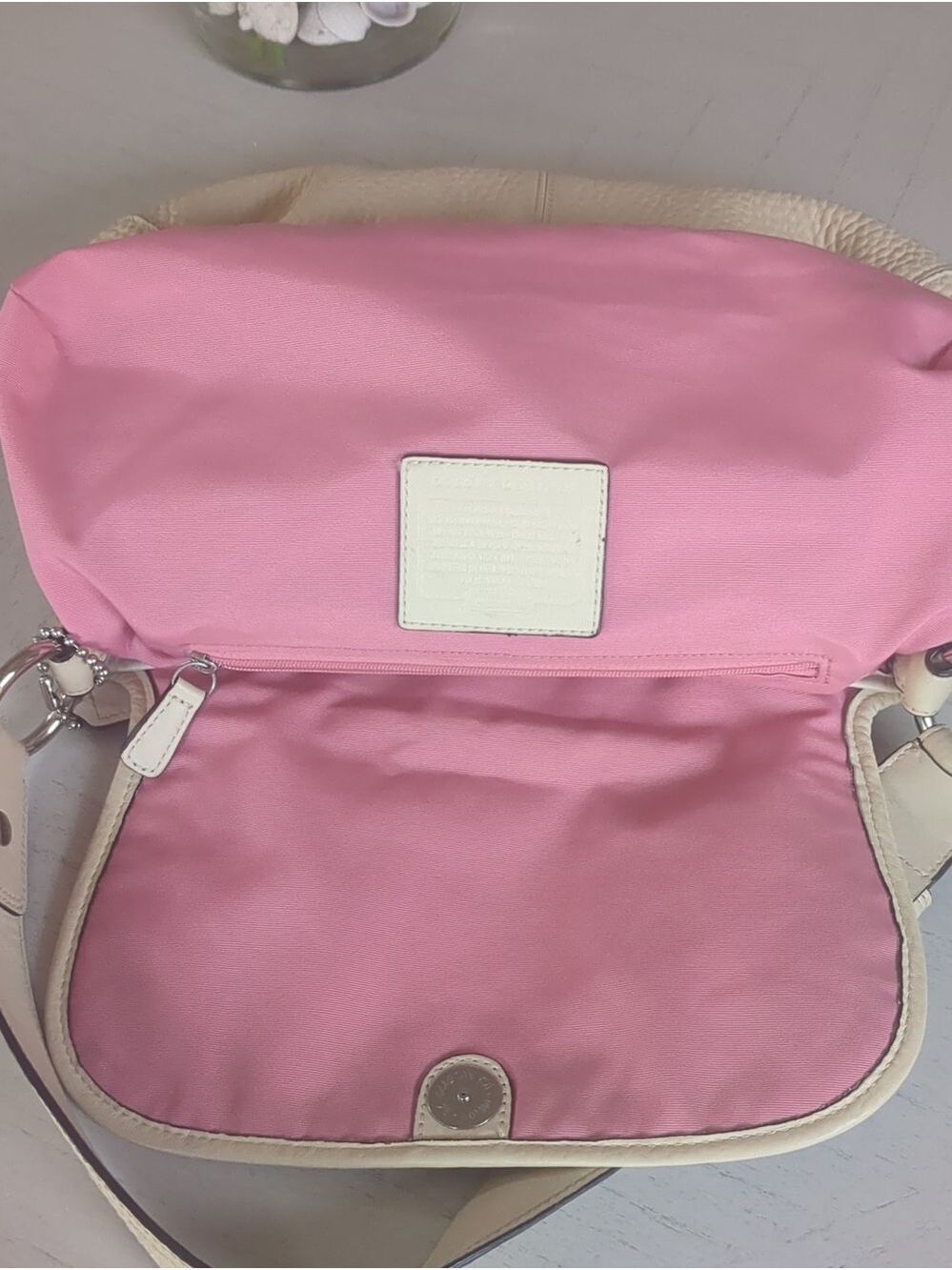 Coach Soho Pleated Flap Shoulder Bag – Style F13729 - Picture 11 of 13
